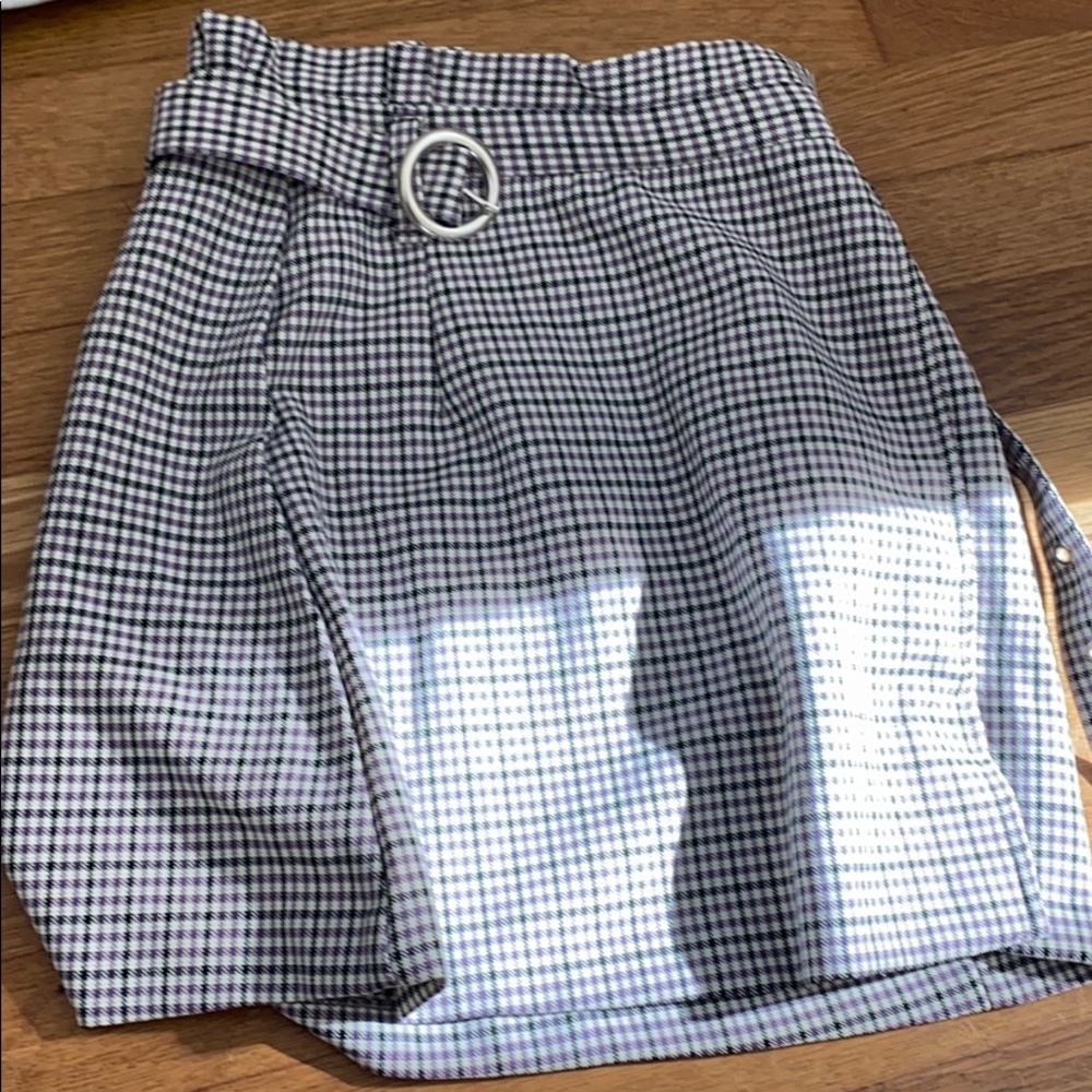 Plaid skirt